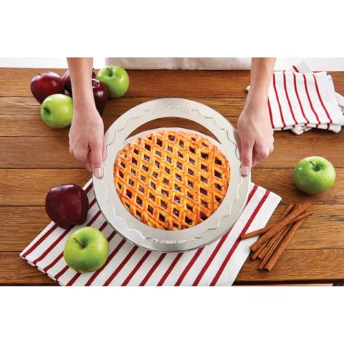 Mrs. Anderson's Baking Pie Crust Protector Shield, Fits Up To 8-Inch Pie Plates, Prevents Over-Browning And Spills - style: Original, 8-Inch, Single