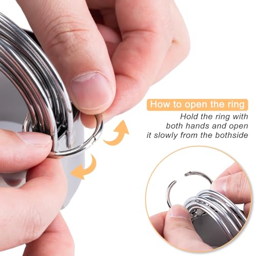Husfunov Biscuit Cutter Set, Round Cookie Cutters with Handle - size: 5pcs Round with handle
