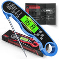 AWLKIM Meat Thermometer Digital, Instant Read Food Thermometer, Blue - color: 1 Pack Blue