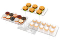 Acrylic Dessert Table Display Set, Clear Cupcake Stand, 3 Tiered Serving Trays and Platters, Buffet Riser and Stand Appetizer Sandwiches Cookie Display Stand Finger Food Display Trays for Party Bases Para Postres