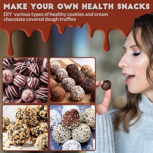 HKNMTT Silicone Semi-Sphere Molds 24 Cavities 2-Pack 1.2" for Chocolate Truffles Jelly Fat Bombs Gelatina, Small Baking Round Half Sphere Candy Moulds, Homemade Freeze Food Grade BPA Free Oven Safe - style: 1.2" Semi Sphere 2PCS