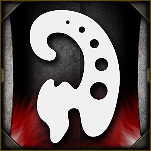AirSick Stencils Handy #4 AirSick Airbrush Stencil Template