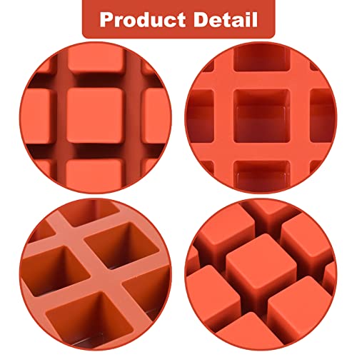 2 Pack Square Silicone Mold