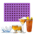88-Cavities Mini Cylinder Silicone Mold Small Ice Mold Tray Round Silicone Candy Molds for Ice Cube Cake Decoration Chocolate Mold Jelly Candy Mold for Candy Chocolate Gummy Baking