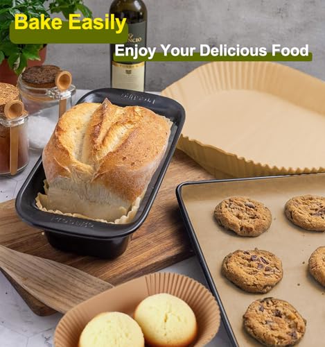 Loaf Pan Liners, 125Pcs Non-Stick Bread Pan Liners - size: 9 inch x 5 inch