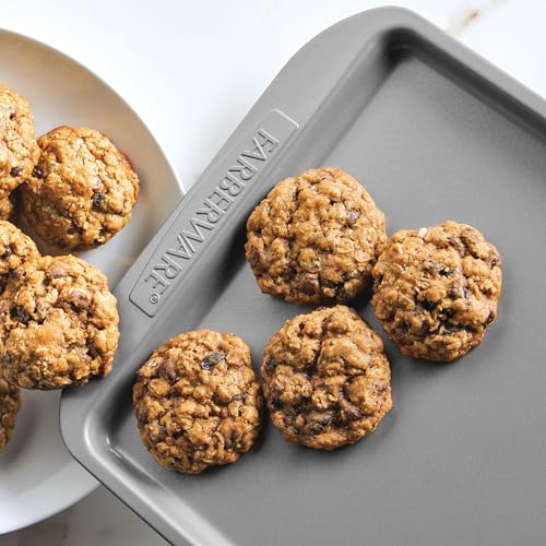 Farberware Nonstick Bakeware, Nonstick Cookie Sheet / Baking Sheet - 10 Inch x 15 Inch, Gray - size: 10" x 15" (1 piece)