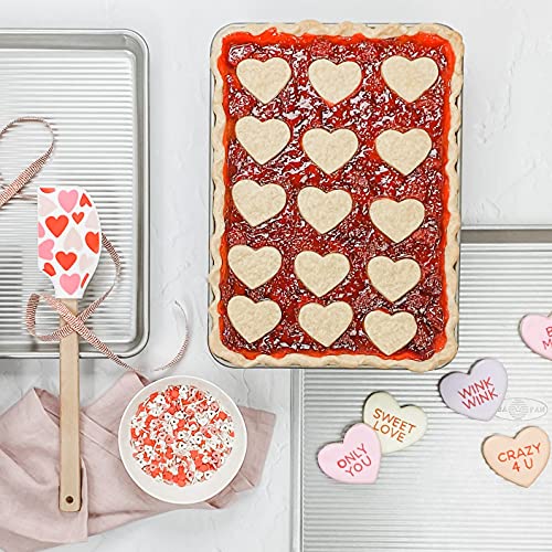 USA Pan Bakeware Half Sheet Pan, Set of 2 Baking Sheets, Aluminized Steel - size: Half Sheet, style: Set of 2