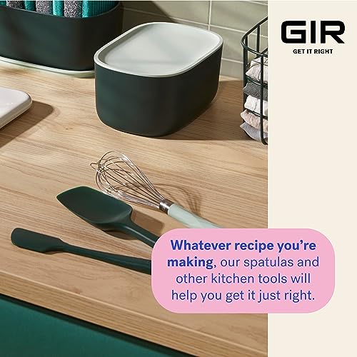 GIR Premium Silicone Kitchen Spatula – Skinny, 11IN, Black - color: Black, size: Skinny