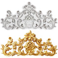 Lingzhi Baroque Style Fondant Molds Curlicues Scroll Lace Silicone Mold - color: Style Q