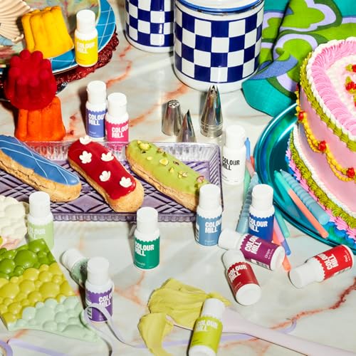Colour Mill Oil Blend Food Coloring, Complete Collection - 20 Milliliters Each of 60 Colors - color: Complete Collection 60 Pack