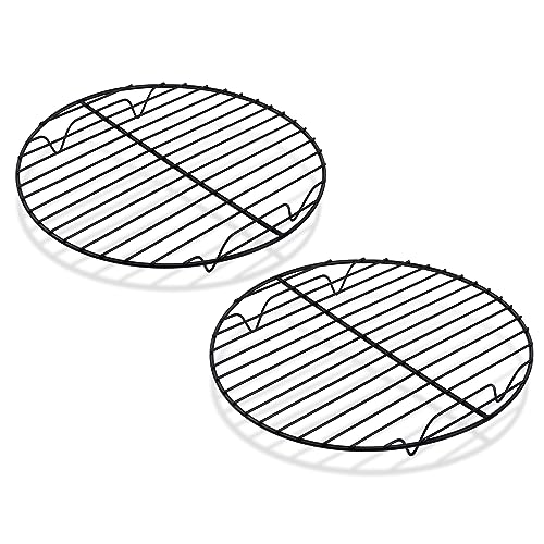 TeamFar Round Cooling Rack, 9" Non-stick Stainless Steel Baking Rack - size: 9"