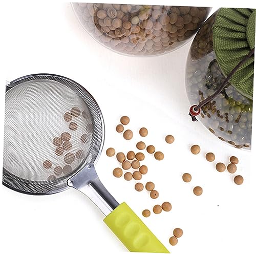 MAGICLULU Handheld Flour Sifter Fine Mesh 2 pack Light Green