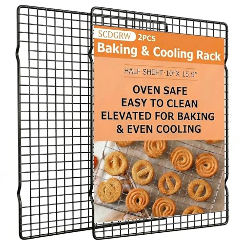 Cooling Racks for Cooking 2-Pack, 10" x 16" - color: Cooling rack*2