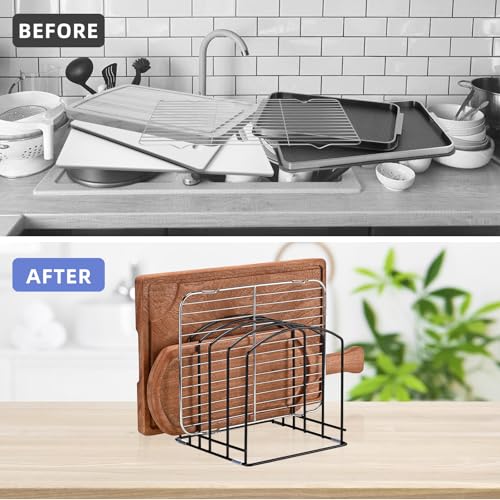 Cutting Board Organizer for Cabinet, Mixed Set - size: 2 Pack | Mixed Set