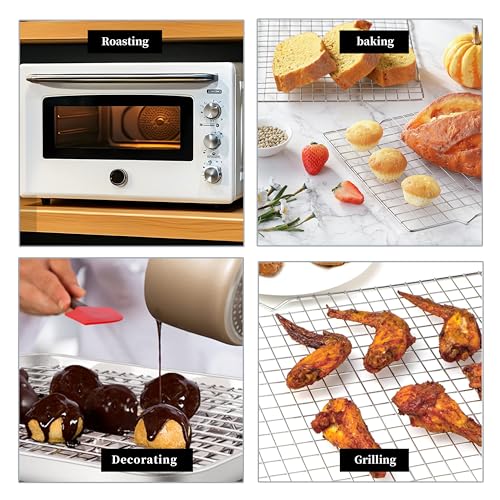 Cooling Racks for Cooking and Baking, Fit for 10" x 15" Baking Sheet