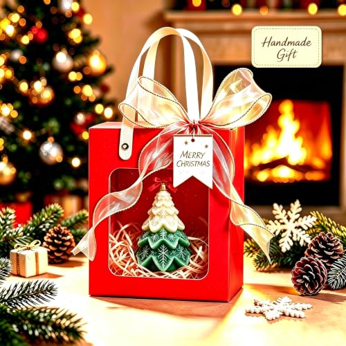 4.2 Inches Christmas Candle Molds, Christmas Tree Silicone Molds - color: 1 Pcs Christmas Tree Silicone Molds