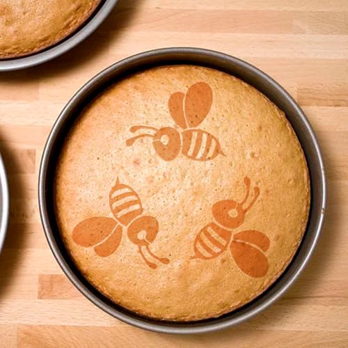 Bread Stencils, 10 Pieces Artisan Baking Stencils Set for Decorating Bread, Cake, Pie, Cookies