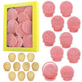 10Pcs Sugar Skull Cookie Cutter Halloween Day of the Dead Baking Tools - color: Halloween O-10