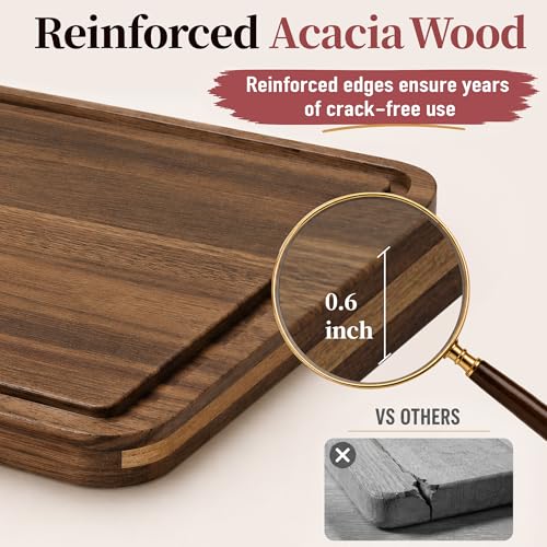Medium 14" Acacia Wood Cake Stand with Square Lid, 2-in-1 Rectangular Dessert Table Display Set & Charcuterie Board, Shatterproof Acrylic Cover Serving Tray, Cupcake Stand - size: 14" Acacia Cake Stand