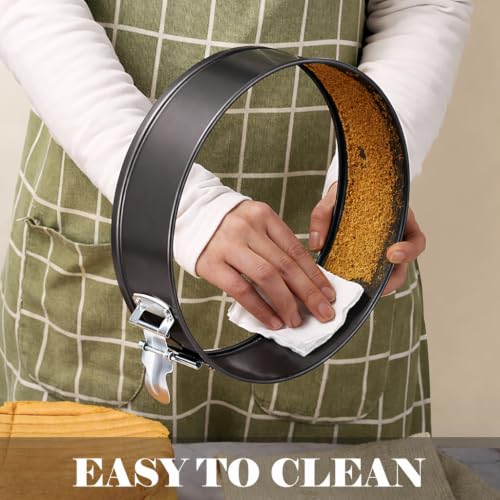 7 Inch Springform Pan 50 Pcs Parchment Paper Baking Mold Cake Cheesecakes - size: 7" Cake Pan
