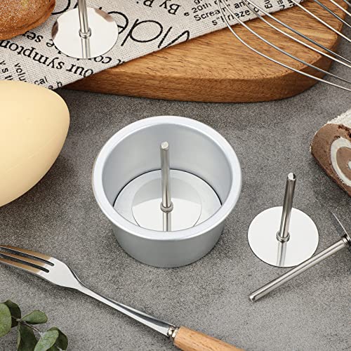 Newtay 8 Pcs Cake Heating Rods for Baking Cakes 2 Inch Stainless Steel Core - size: 2 Inches