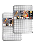 KITCHENATICS Jelly Roll Cooling Rack Stainless Steel Oven Safe Set of 2 - size: 10" x 15" Jelly Roll - 2 PCS