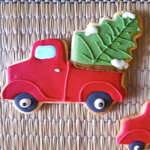 Christmas Ornament Cookie Cutters 4Pcs for Baking Decorating - style: Christmas Ornaments 4Pcs