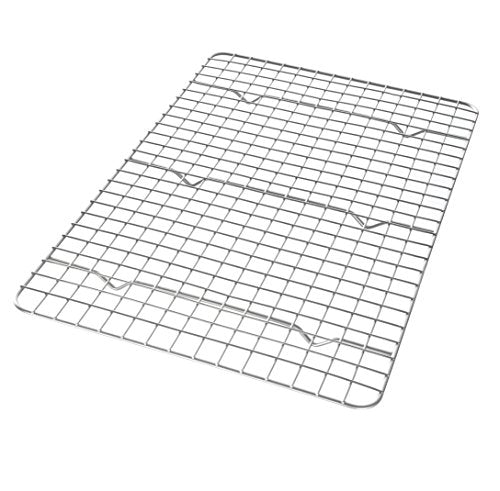 USA Pan Oven Safe Jelly Roll Cooling Rack, Nonstick Stainless Steel - size: Jelly Roll Cooling Rack