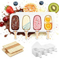 3 Pack Cake Pop Mold with Lids, Small Popsicles Molds, White - color: White, size: Small