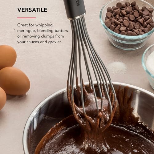 KitchenAid Silicone Whisk - color: Black