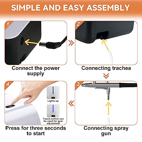 Cake Decorating Kit with Compressor