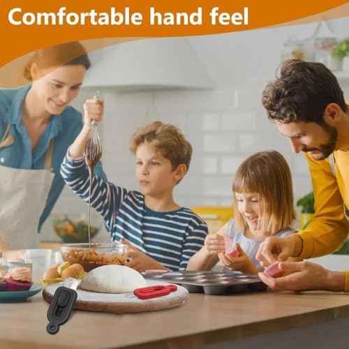 Premium Extractable & Magnetic Bread Lame Dough Scoring Tool, Sourdough Bread Lame Slashing Tool, Bread Dough Cutter Slashing Razor Tool,5 Razor Blades, Dough Scoring Knife Upgraded (Red) - color: Red