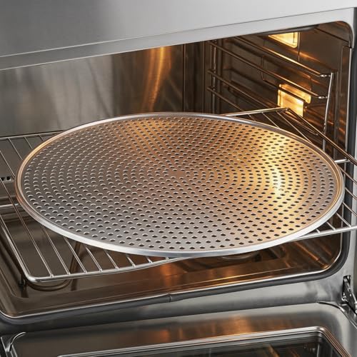 BESTonZON 16 Inch Stainless Steel Pizza Pan Screen