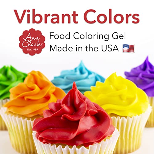 Ann Clark Fuchsia Food Coloring Gel .70 oz. (20g) Made in USA - color: Vivid Fuchsia