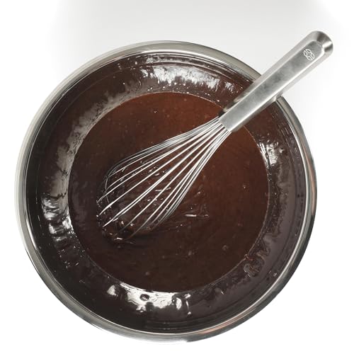 Calphalon Prime Balloon Whisk, 12-Inch Kitchen Egg Beater, Stainless Steel Cooking Whisk Heavy-Gauge for Mixing and Aerating, Weighted Handle for Control - size: 12-Inch (Pack of 1)