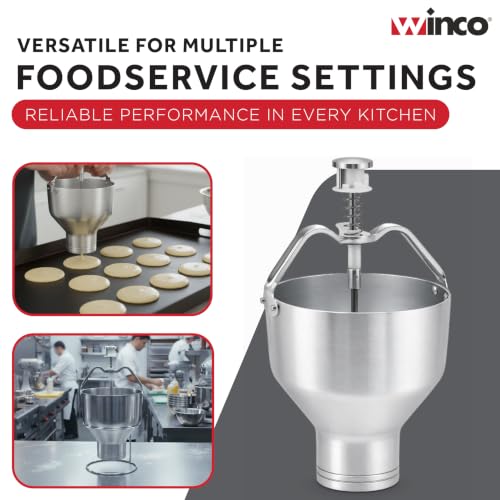 Winco B00HFASGM2 Aluminum Pancake Dispenser, Medium - size: Medium