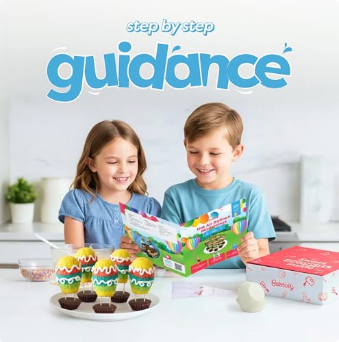 Baketivity Hot Air Balloon Madeleines STEM Learning Kids Baking Kit - color: Hot Air Balloon Madeleines