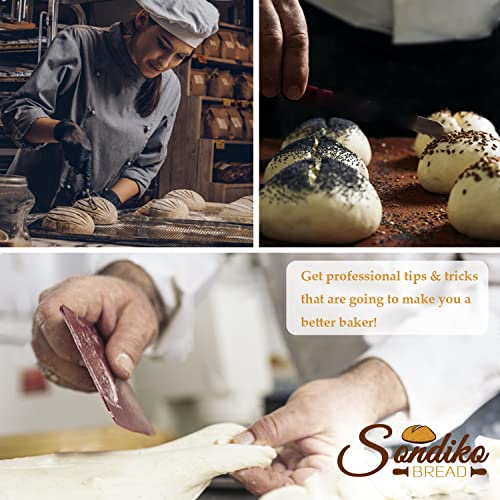 Sondiko Sourdough Proofing Basket,Handmade Sourdough Bread Baking Supplies