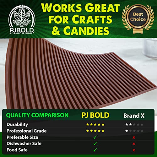 Gummy Candy Rope Mold - 1/3 Sheet Size - size: Rope