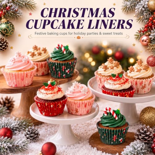 Fullhawl 600 Pcs Halloween Cupcake Liners, 12 Designs Disposable,Large - size: Large