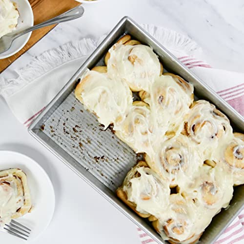 USA Pan Bakeware Nonstick Rectangular Cake Pan, 9 x 13-inch - size: 9 x 13