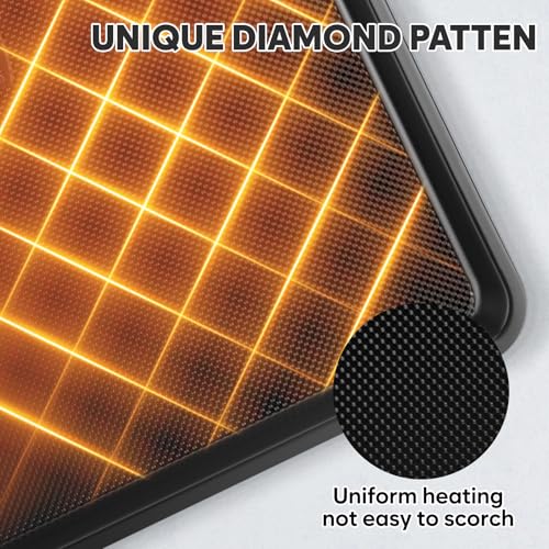 2 Pack Half Sheet Pan 17.3” x 13.1”, Cookie Sheets for Baking 0.8mm Thick Non Stick Baking Sheets for Oven Heavy Duty Baking Trays - size: 17.3 ×13.1 ×1 inch
