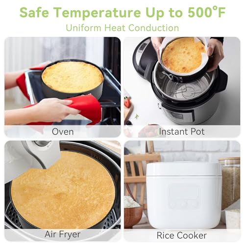 USLAI 9 Inch Springform Pan, Nonstick & Leakproof - size: 9 Inch