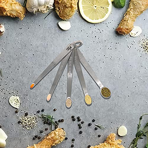 2PCS 1/5tsp(1ml) Mini Measuring Spoon, Small Teaspoon for Tiny Amounts - size: 1/5tsp|1ml