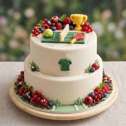 32 Cavity Tennis Theme Silicone Candy Molds