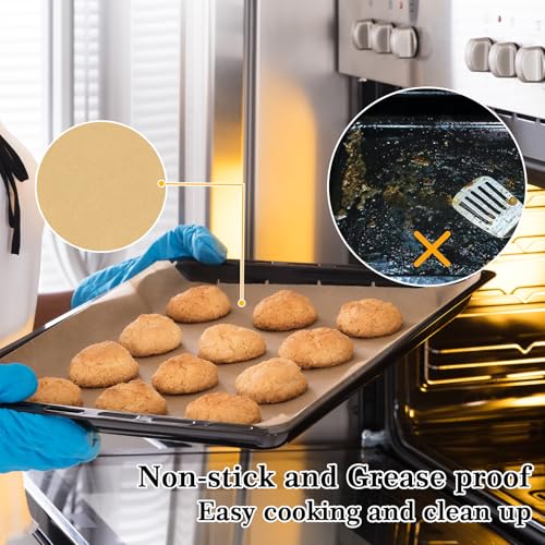 GOAUS Parchment Paper Sheets 9x11 Inch, Air Fryer Toaster Oven Liners Rectangular 170 pcs, Disposable Paper Liners Fit Cuisinart, Emeril Lagasse, Ninja Foodi, Breville, Instant Pot - size: 9 x 11 Inch (170 Pieces)