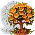 Flower Tree Silicone Mold Tree of Life Fondant Molds - color: Style T