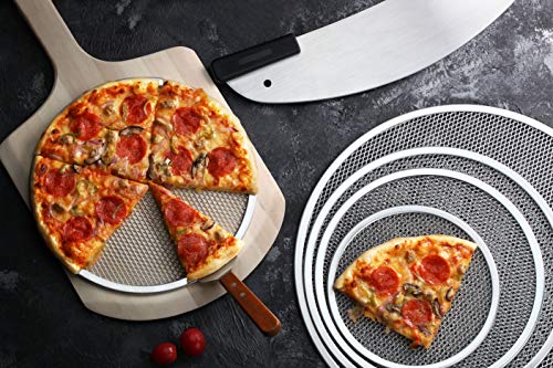 New Star Foodservice Aluminum Pizza Baking Screen, 10 Inch - size: 10-Inch