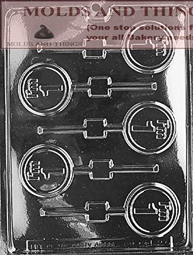 I’m One 1st Birthday Chocolate Lollipop Candy Mold – Number #1 Chocolate Candy Mold for Baby First Birthday, Plastic Mold for Chocolate, Candy, Cake Decorations & Party Favors