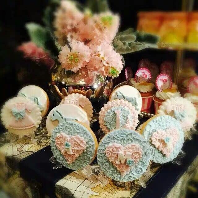 square sugar edible vine lace mold cake silicone Embossing Mat